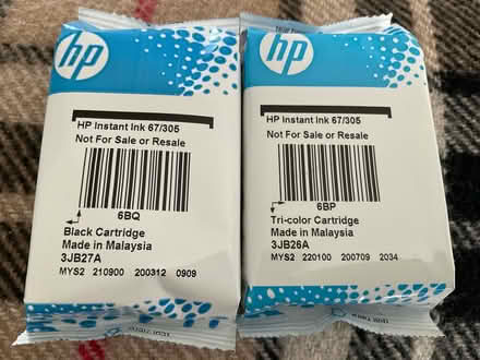 Photo of free 2 new printer cartridges (Eythorne CT15) #1