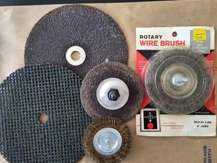 Photo of free Wire brushes and grinding wheels (Saugus) #1