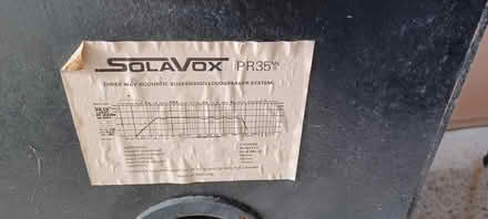 Photo of free Solavox Speakers x2 (Bolton Ln BD2) #2