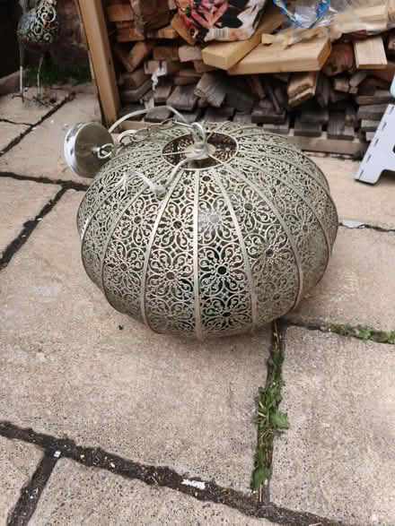 Photo of free Moroccan style light fitting (Kidderminster) #1