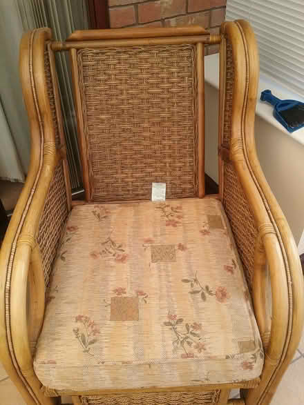 Photo of free Conservatory wicker armchairs (Four Crosses SY22) #2