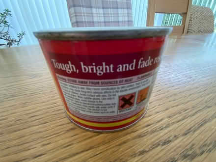 Photo of free Pillar Box Red Gloss Paint (Hellesdon NR6) #2