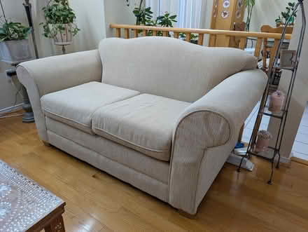 Photo of free Used sofa & loveseat (Streetsville) #2