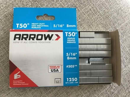 Photo of free Arrow staples (Millhouses S7) #2