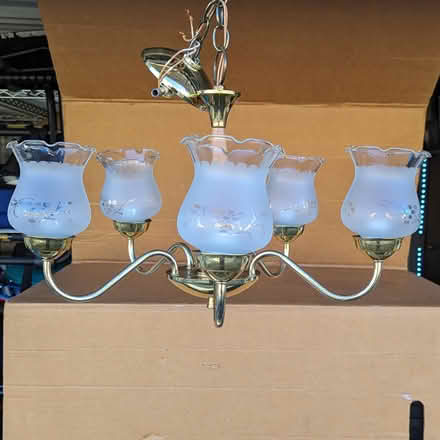 Photo of free Vintage Eichler chandelier (Santa Clara near Great America) #1
