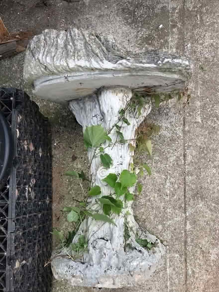 Photo of free Solid Concrete bird bath base? (Leigh-on-Sea SS9) #1