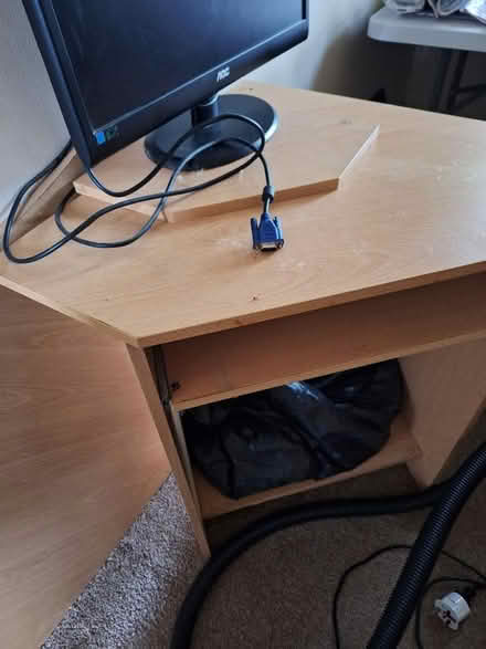 Photo of free Computer desk with extras (Wolverham CH65) #1