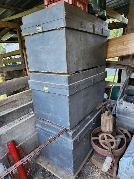 Photo of free 1/2" plywood storage chests (Port Angeles) #1