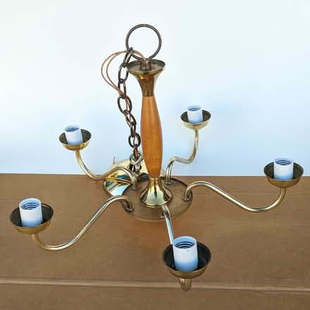 Photo of free Vintage Eichler chandelier (Santa Clara near Great America) #4