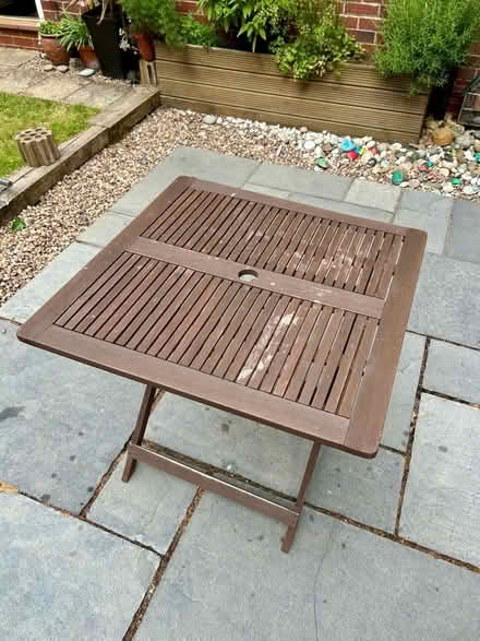 Photo of free Garden table (Middlewood S6) #1