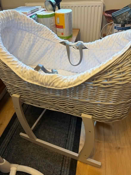 Photo of free Baby Grey Crib and Stand (Alton GU34) #3