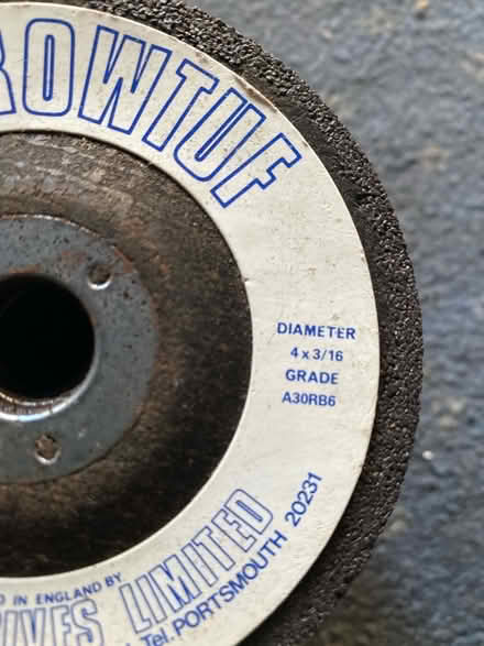 Photo of free Metal cutting/grinding discs (Purbrook PO7) #2