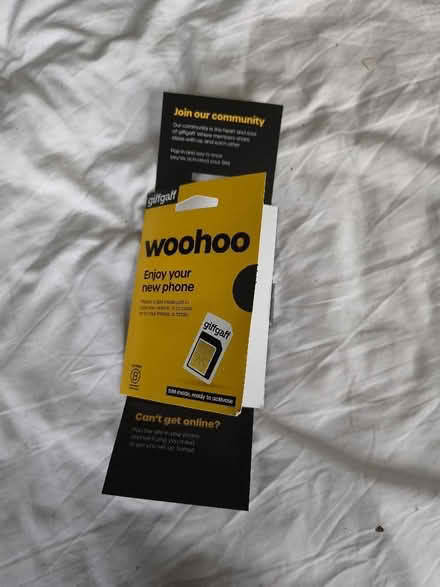 Photo of free SIM card - Giffgaff (Coulsdon CR5) #1