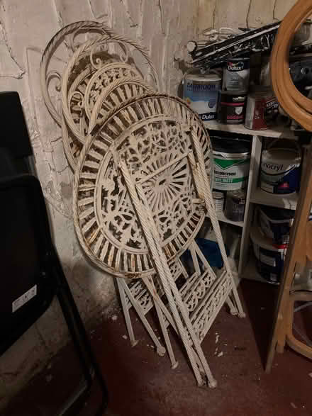 Photo of free Garden table and chairs (Prestwich M25) #1