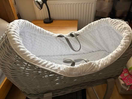 Photo of free Baby Grey Crib and Stand (Alton GU34) #1