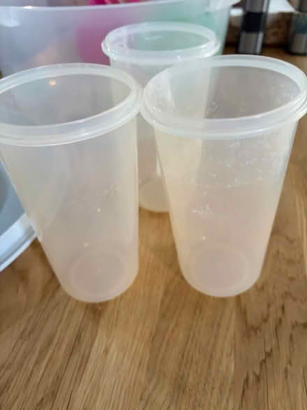 Photo of free Three Plastic Tumblers (Sowerby HX6) #1