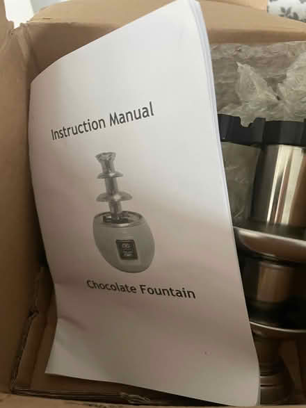 Photo of free Chocolate fountain (Bolsover S44) #3