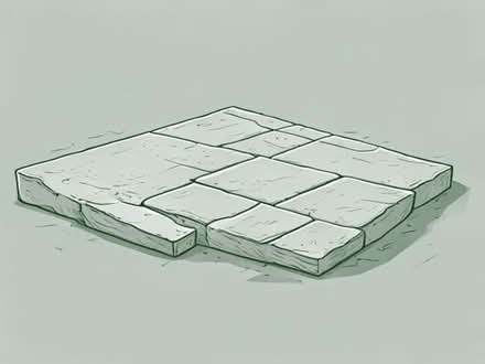 Photo of Paving patio slabs (Lochmaben DG11) #1