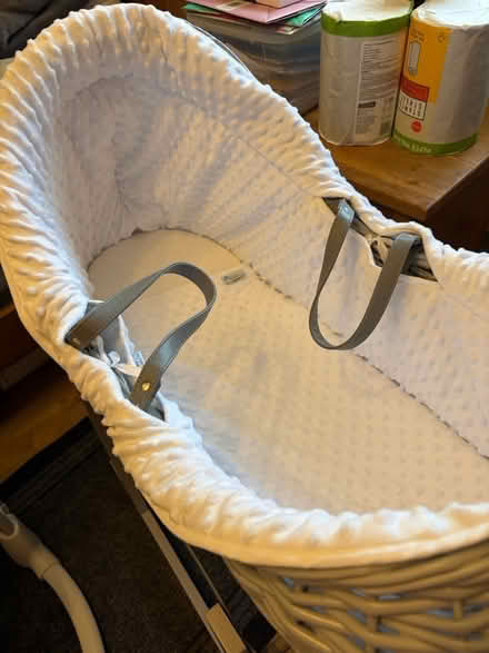 Photo of free Baby Grey Crib and Stand (Alton GU34) #2