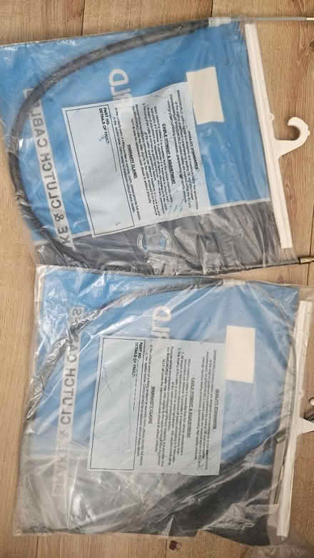 Photo of free X2 Brake and Clutch cables (Thamesmead, SE28) #1
