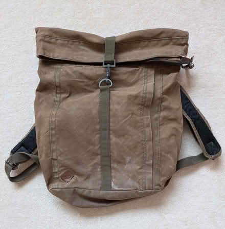 Photo of free canvas roll-top backpack (Yatton Keynell SN14) #1