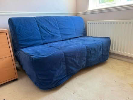 Photo of free Sofa Bed With cover (BR6 Orpington / Chelsfield) #1