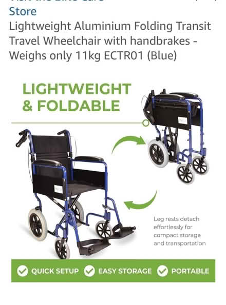 Photo of free Adult Wheelchair (St Albans AL1) #2