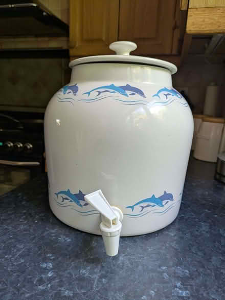 Photo of free ceramic beverage dispenser (Buckskin RG22) #1
