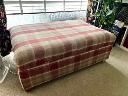 Photo of free Large ottoman pouffe with storage (Bernards Heath AL1) #1
