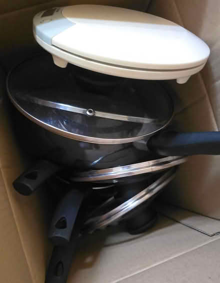 Photo of free Kitchen pans, Denby, Tefal, Tower (Canning Circus, Nottingham NG7) #1