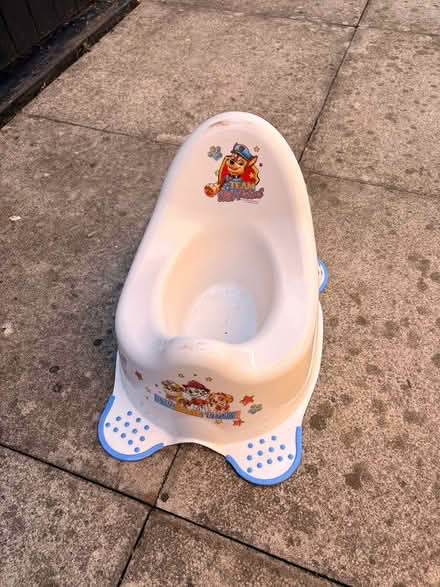 Photo of free Blue/white paw patrol potty (Cambridge) #1
