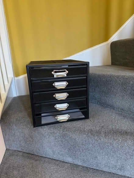 Photo of free Black metal mesh filing drawers (Hassocks BN6) #2