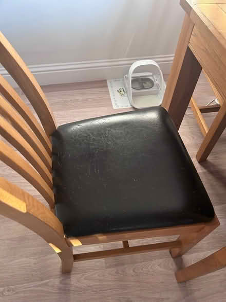 Photo of free Solid oak dining room table (Shoeburyness SS3) #2