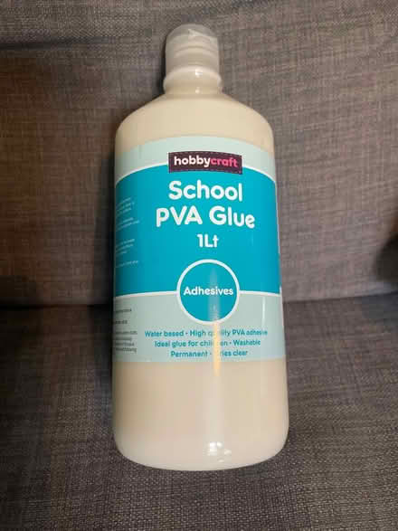 Photo of free School PVA glue 1 litre - unopened (Cardonald, Glasgow, G52) #1