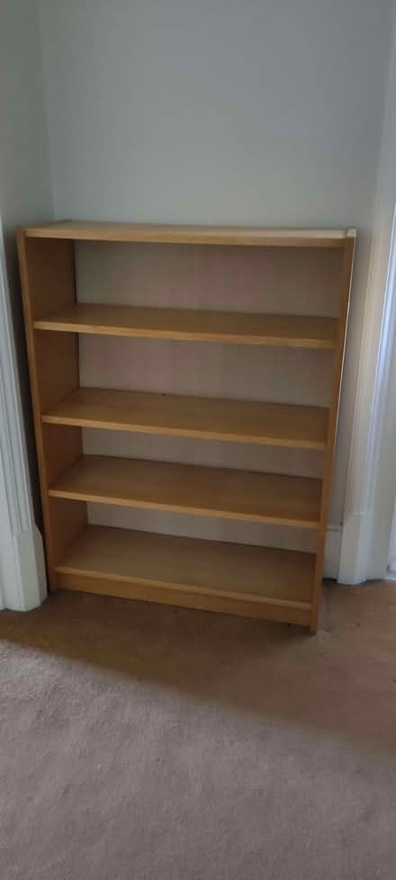 Photo of free A wooden bookcase (Eastbourne BN20) #1