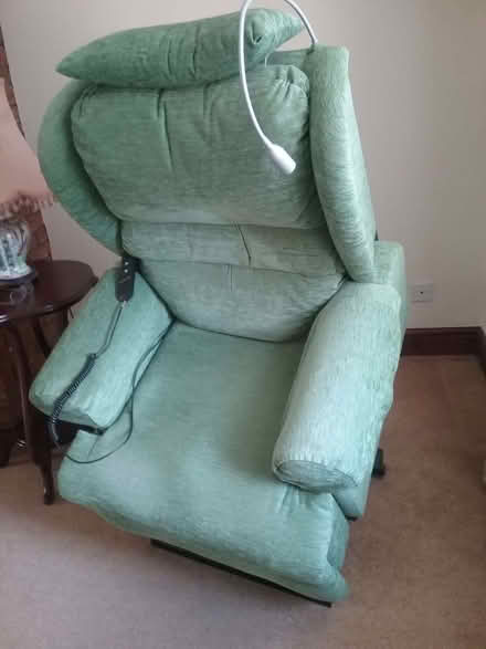 Photo of free Green Recliner Factory riser recliner armchair (Four Crosses SY22) #4