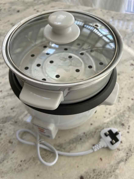 Photo of free Small white rice cooker (Near Kew Gardens, Richmond) #1