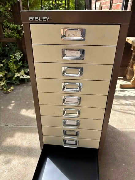 Photo of free Mini office cabinet (Bisley, surrey) #1