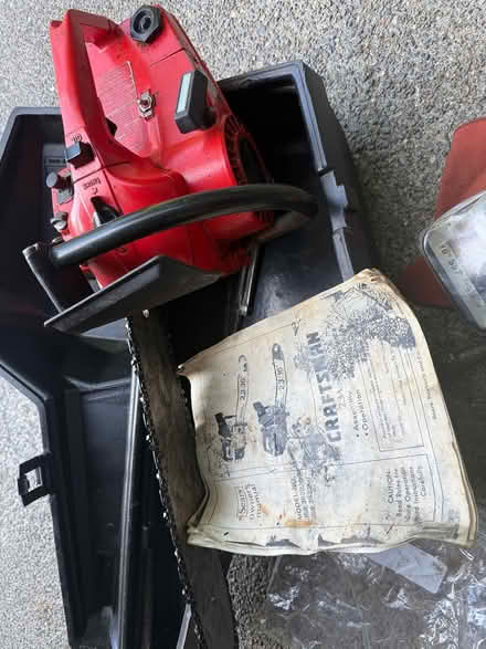Photo of free Old chain saw (Burien) #1