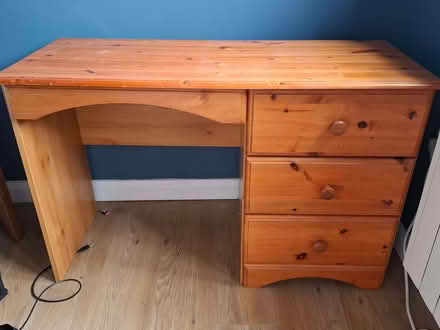 Photo of free Pine desk (Bishop Thornton HG3) #1