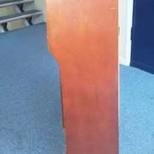 Photo of free 1950s wooden bookshelf (South Woodford E18) #2