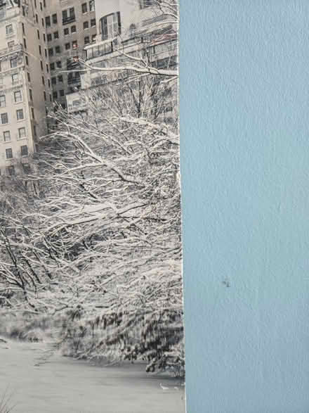 Photo of free Snowy winter city print (NN18) #4