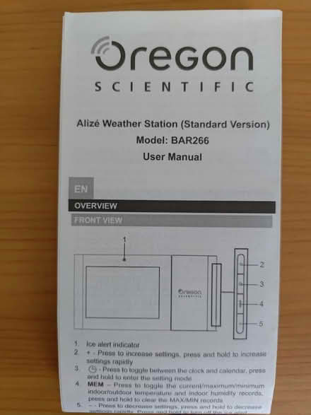 Photo of free Digital weather station (Chesterton CB4) #4