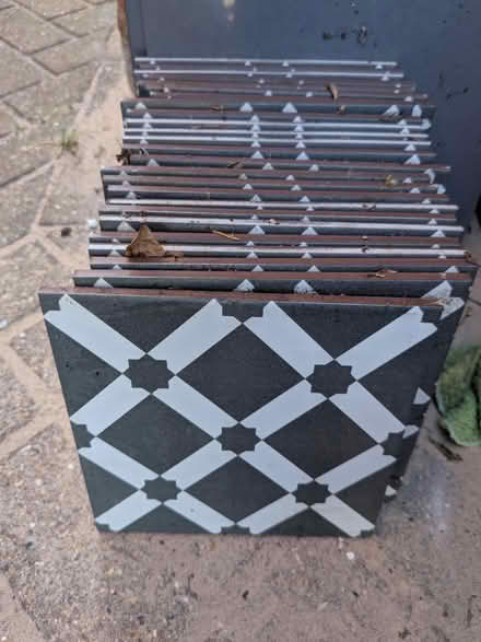 Photo of free 24 patterned tiles (Godalming) #2