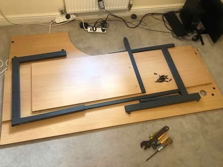 Photo of free L shaped desk (wrington bs405nb) #2