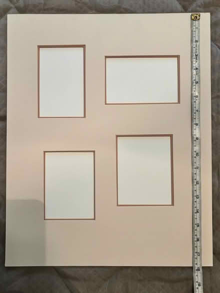 Photo of free Double Matt with cut outs (Willow Glen) #1