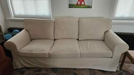 Photo of free 3 seater Ektorp couch (IKEA) (Hoxton N1) #1