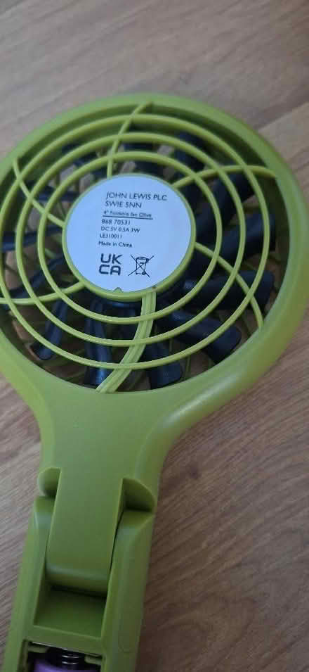 Photo of free Hand Fan - spares or repair. (Pokesdown BH6) #2