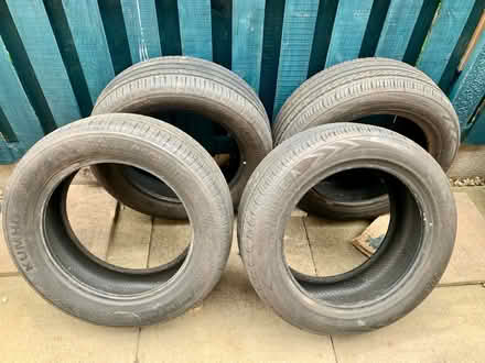 Photo of free Tyres x 4 205/55-16 used (Sothall S20) #1