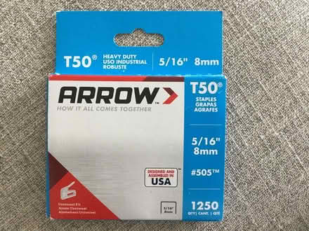 Photo of free Arrow staples (Millhouses S7) #1